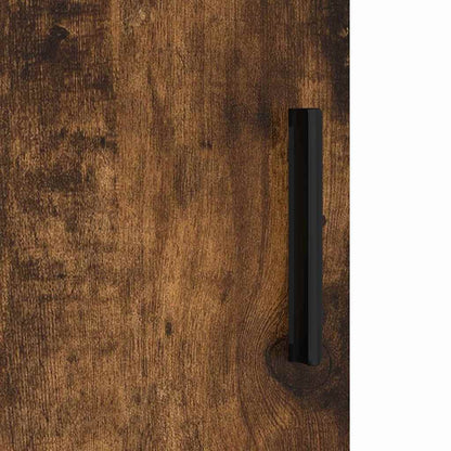 Badkamer Kast met opslag Gerookt eiken 30 x 35 x 192 cm