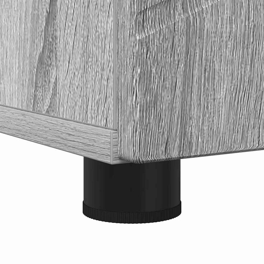Badkamer Kast met opslag Grijs Sonoma 30 x 35 x 192 cm