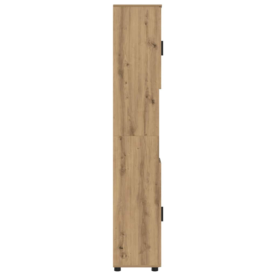 Badkamer Kast met opslag Artisan Eiken 30 x 35 x 192 cm