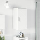 Bathroom Cabinet White 30 x 31.5 x 61 cm Engineered Wood & Metal