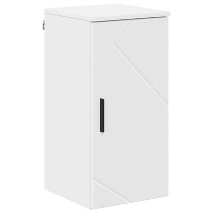 Badkamer Kast Wit 30 x 31,5 x 61 cm Bewerkt hout & Metaal