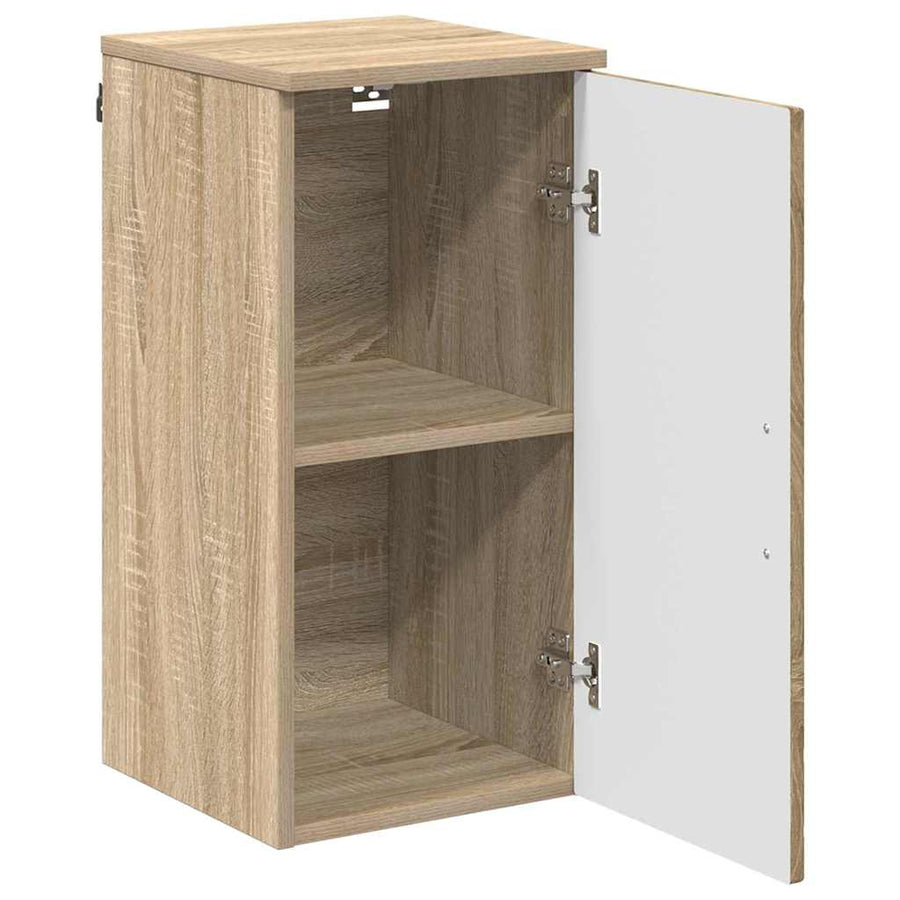 Badkamer Kast Wandgemonteerd Sonoma Eiken 30 x 31,5 x 61 cm