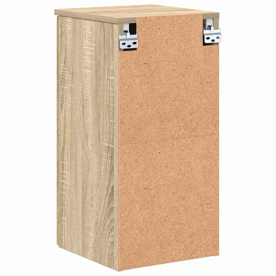 Badkamer Kast Wandgemonteerd Sonoma Eiken 30 x 31,5 x 61 cm