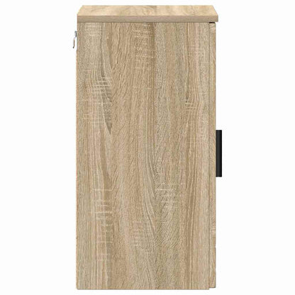 Badkamer Kast Wandgemonteerd Sonoma Eiken 30 x 31,5 x 61 cm