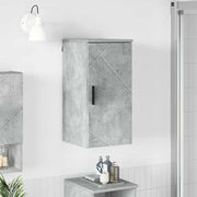 Badkamerkast wandmontage 30x31,5x61 cm beton grijs