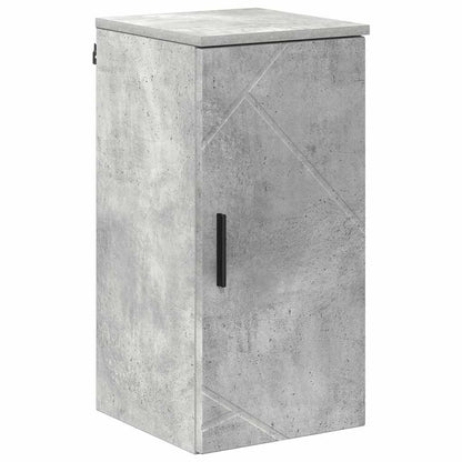 Badkamer Kast Wandgemonteerd Beton Grijs 30 x 31,5 x 61 cm