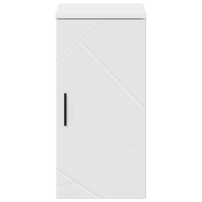 Badkamer Kast Hoogglans wit 30 x 31.5 x 61 cm Bewerkt hout
