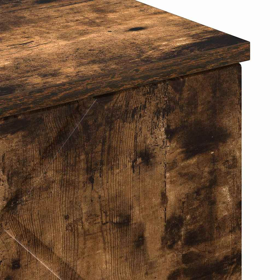Badkamer Kast Wandgemonteerd Gerookt eiken 30 x 31,5 x 61 cm