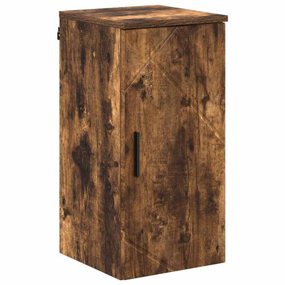 Badkamer Kast Wandgemonteerd Gerookt eiken 30 x 31,5 x 61 cm