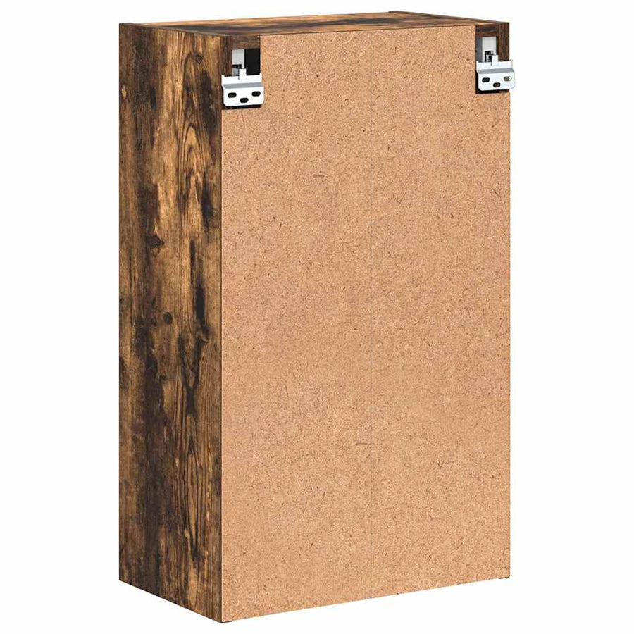 Badkamer Kast Wandgemonteerd Gerookt eiken 30 x 31,5 x 61 cm