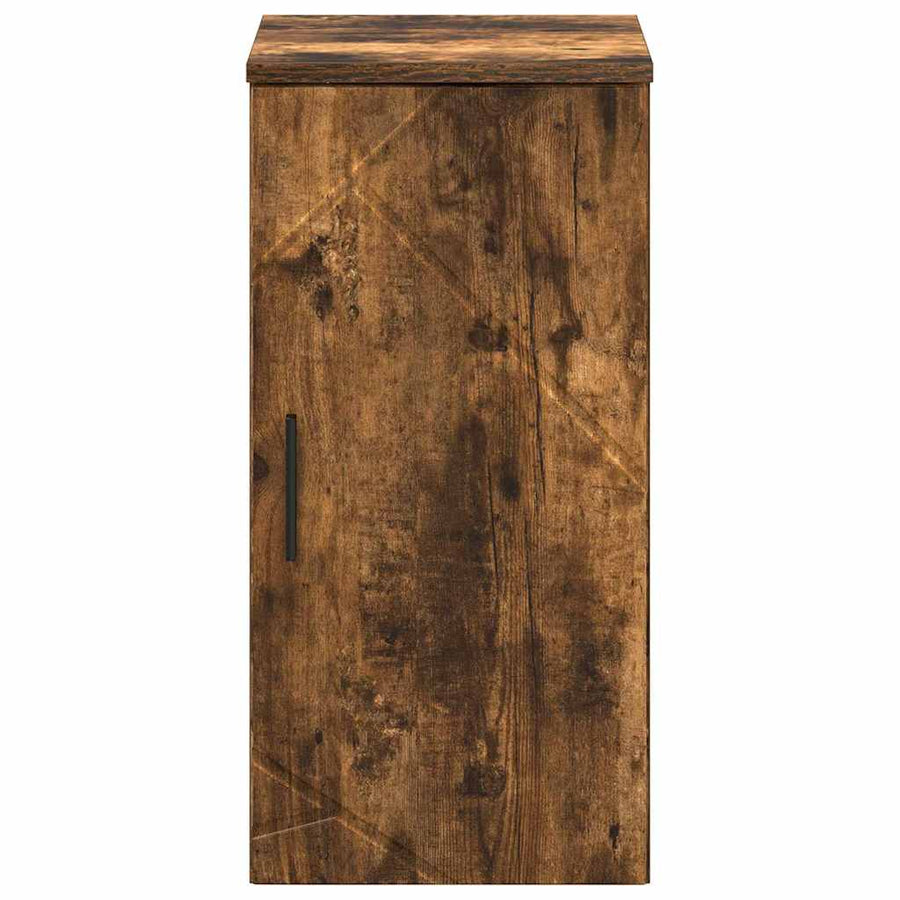 Badkamer Kast Wandgemonteerd Gerookt eiken 30 x 31,5 x 61 cm
