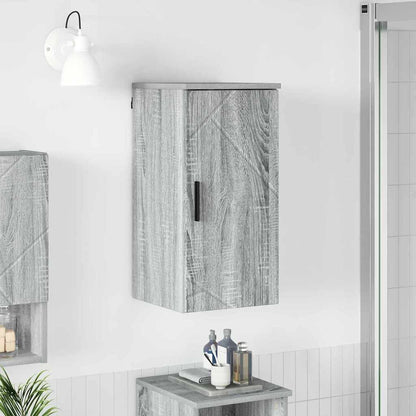 Badkamer Kast Wandgemonteerd Grijs Sonoma 30 x 31,5 x 61 cm