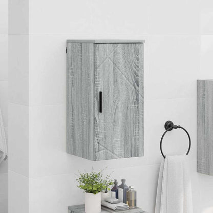 Badkamer Kast Wandgemonteerd Grijs Sonoma 30 x 31,5 x 61 cm