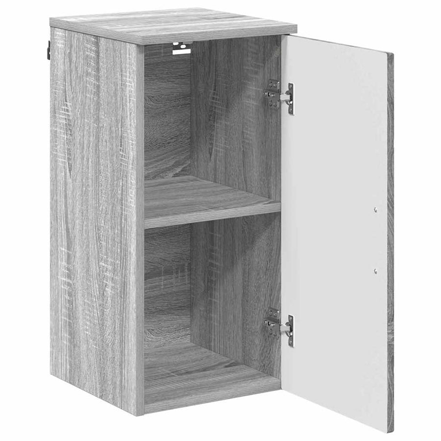 Badkamer Kast Wandgemonteerd Grijs Sonoma 30 x 31,5 x 61 cm