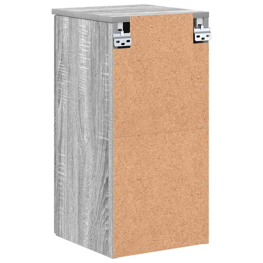 Badkamer Kast Wandgemonteerd Grijs Sonoma 30 x 31,5 x 61 cm
