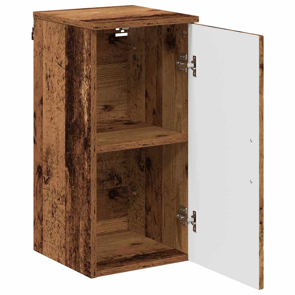 Badkamer Kast Oud Hout 30 x 31,5 x 61 cm Bewerkt hout & Metaal