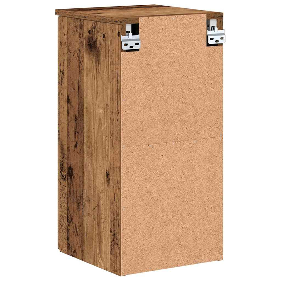 Badkamer Kast Oud Hout 30 x 31,5 x 61 cm Bewerkt hout & Metaal