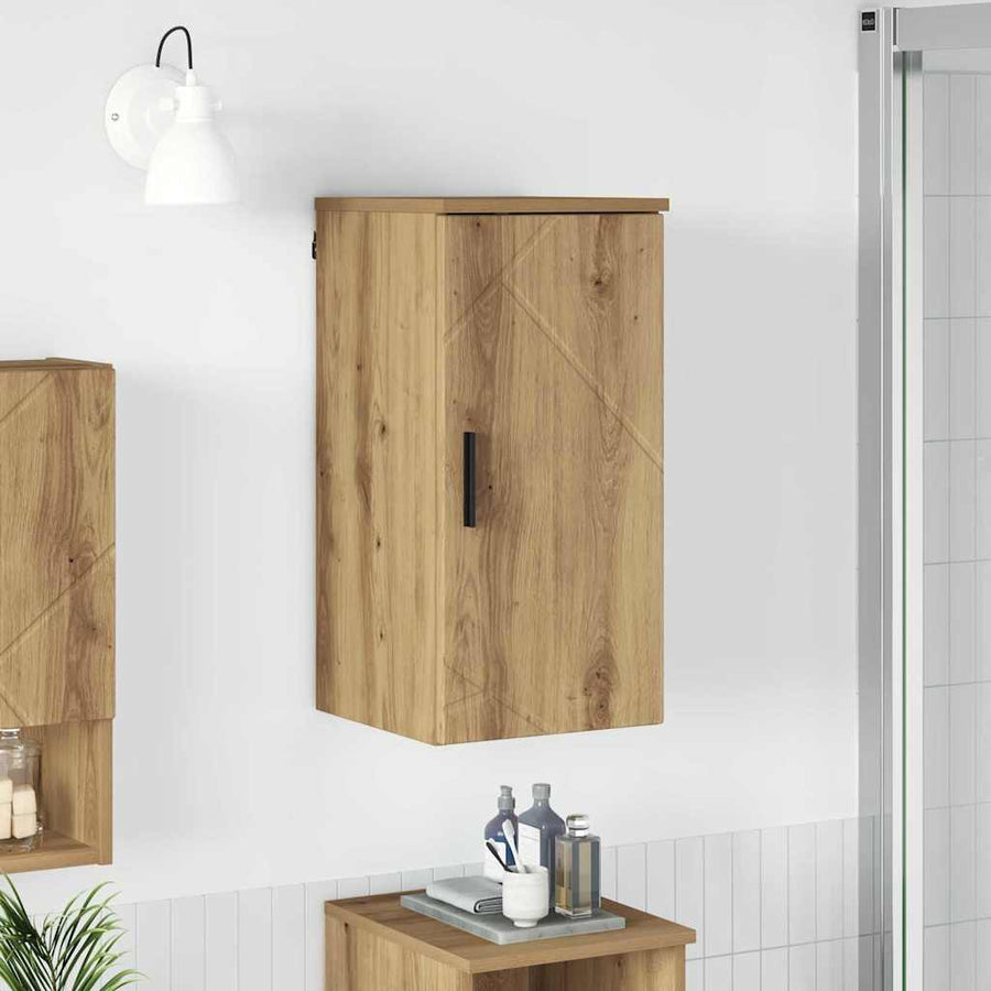 Badkamer Kast Wandgemonteerd Artisan Eiken 30 x 31,5 x 61 cm