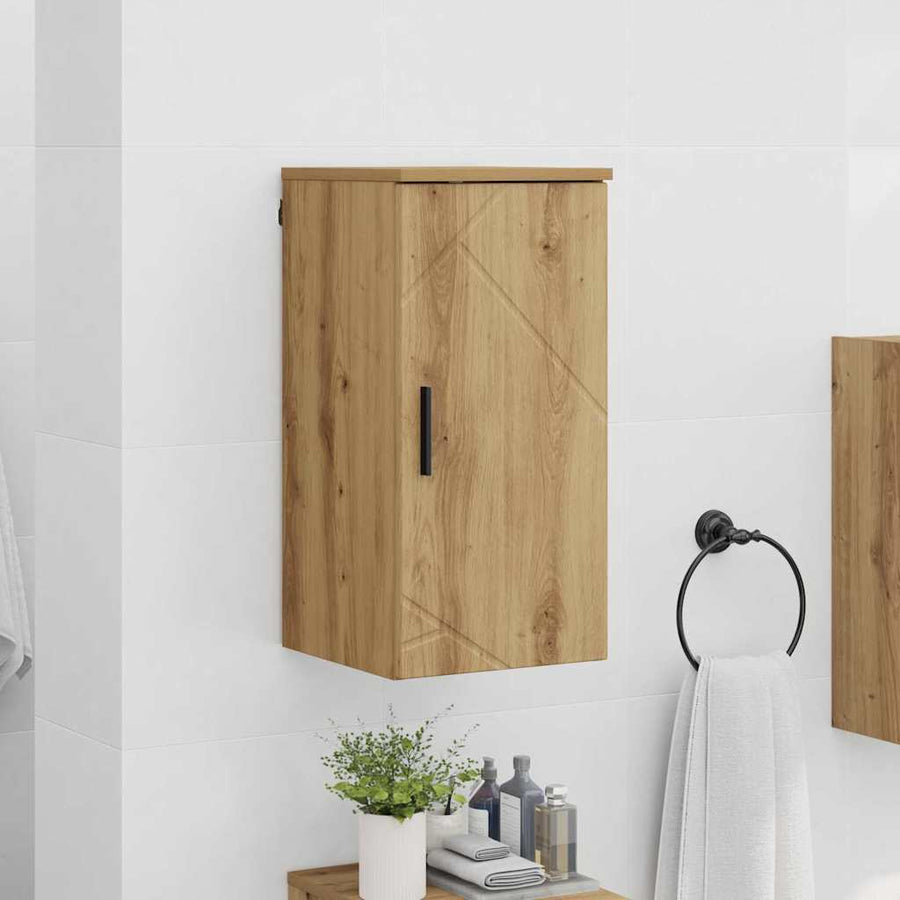 Badkamer Kast Wandgemonteerd Artisan Eiken 30 x 31,5 x 61 cm