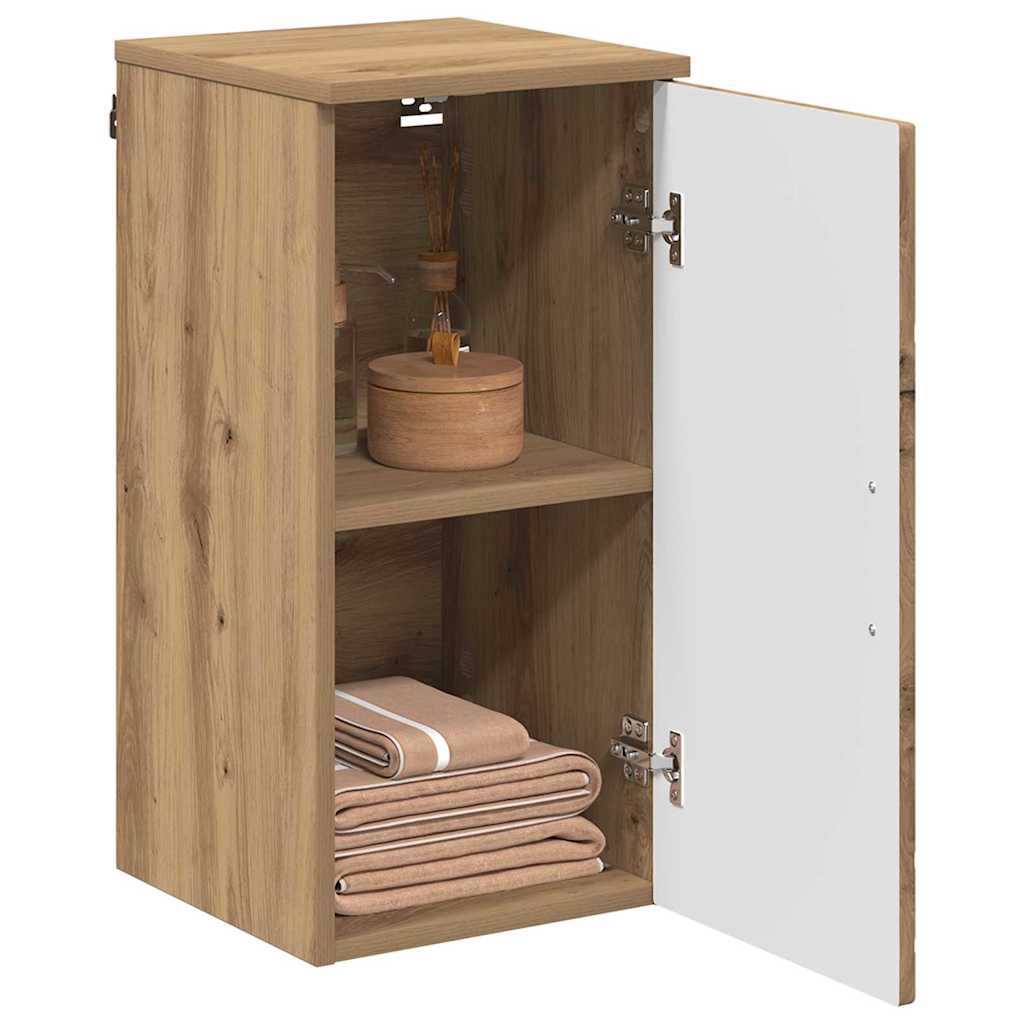 Badkamer Kast Wandgemonteerd Artisan Eiken 30 x 31,5 x 61 cm