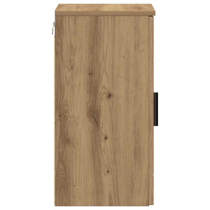 Badkamer Kast Wandgemonteerd Artisan Eiken 30 x 31,5 x 61 cm