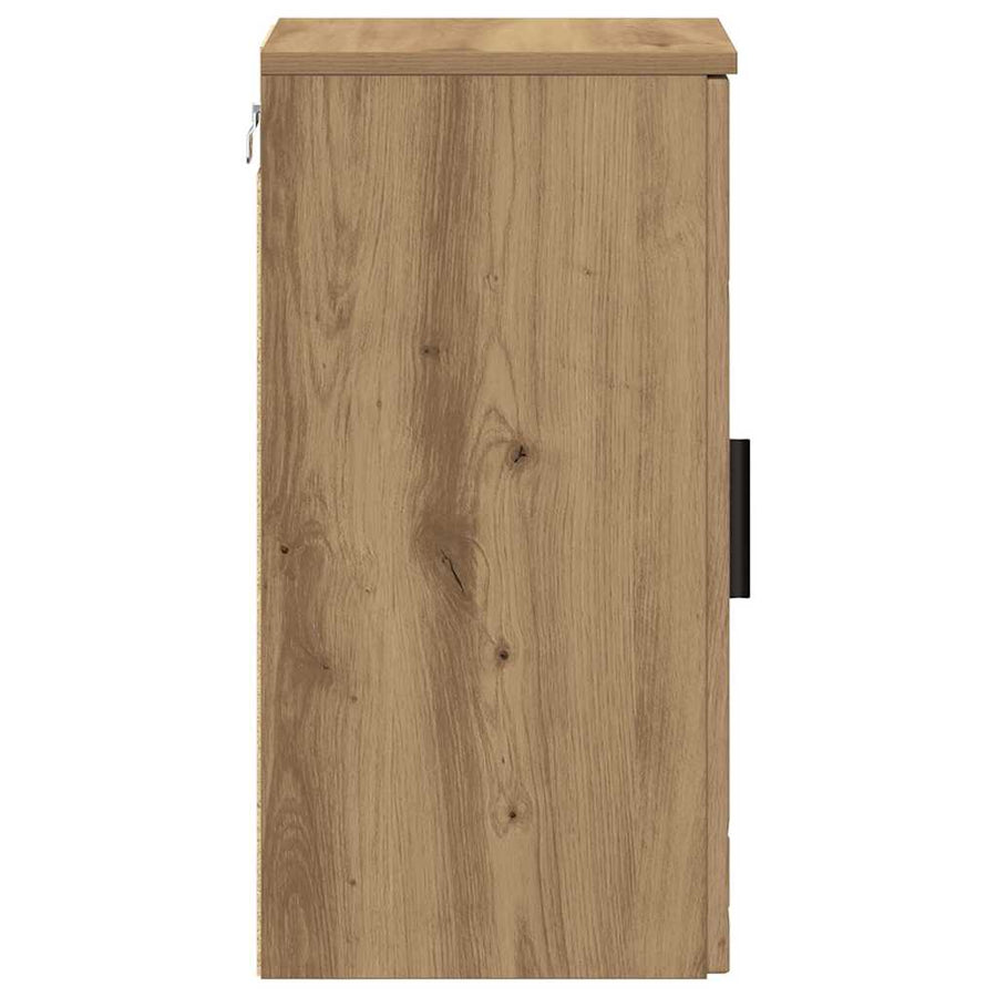Badkamer Kast Wandgemonteerd Artisan Eiken 30 x 31,5 x 61 cm
