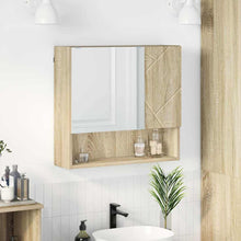 Spiegelkast Sonoma Eiken 59 x 17 x 55 cm Bewerkt hout