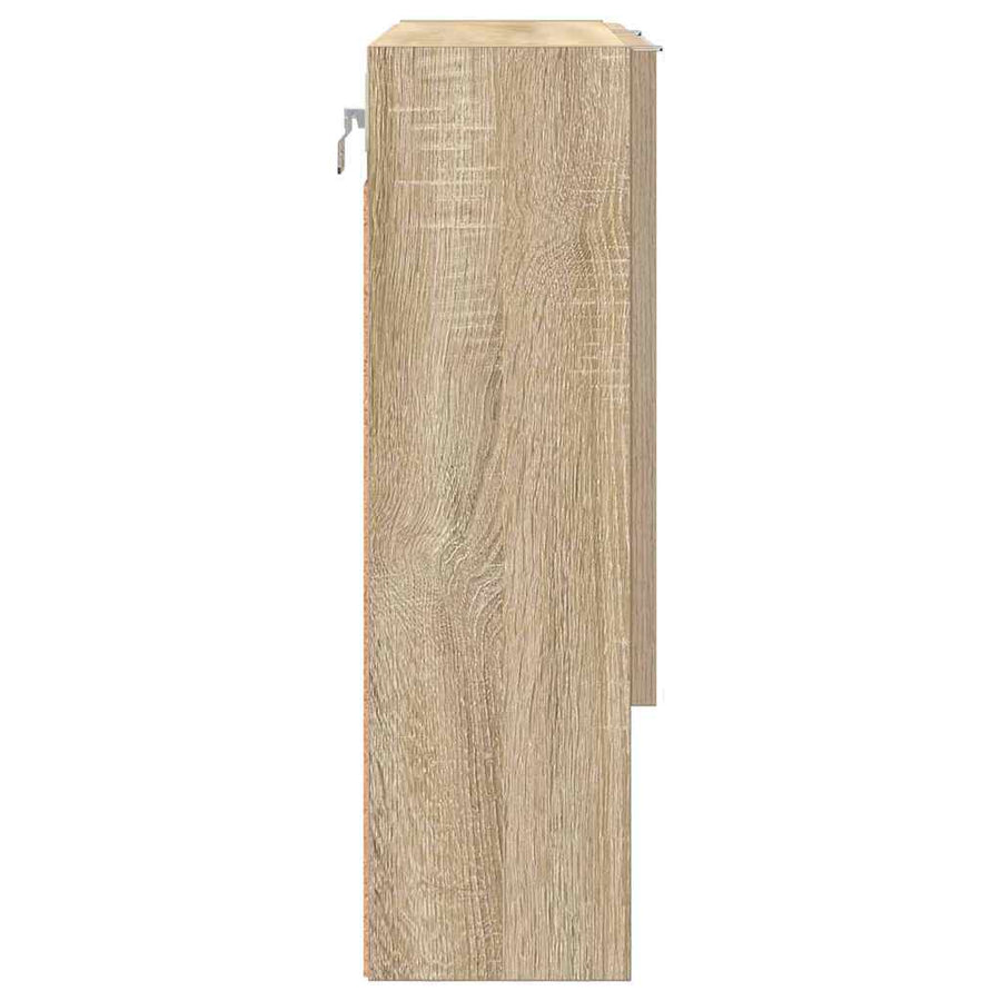 Spiegelkast Sonoma Eiken 59 x 17 x 55 cm Bewerkt hout