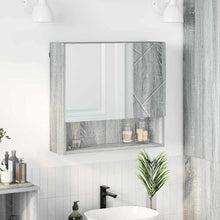 Spiegelkast Grijs Sonoma 59 x 17 x 55 cm Bewerkt hout