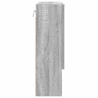 Spiegelkast Grijs Sonoma 59 x 17 x 55 cm Bewerkt hout