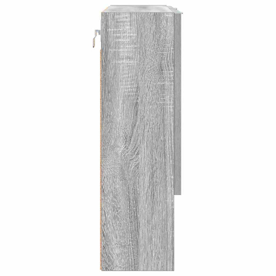 Spiegelkast Grijs Sonoma 59 x 17 x 55 cm Bewerkt hout