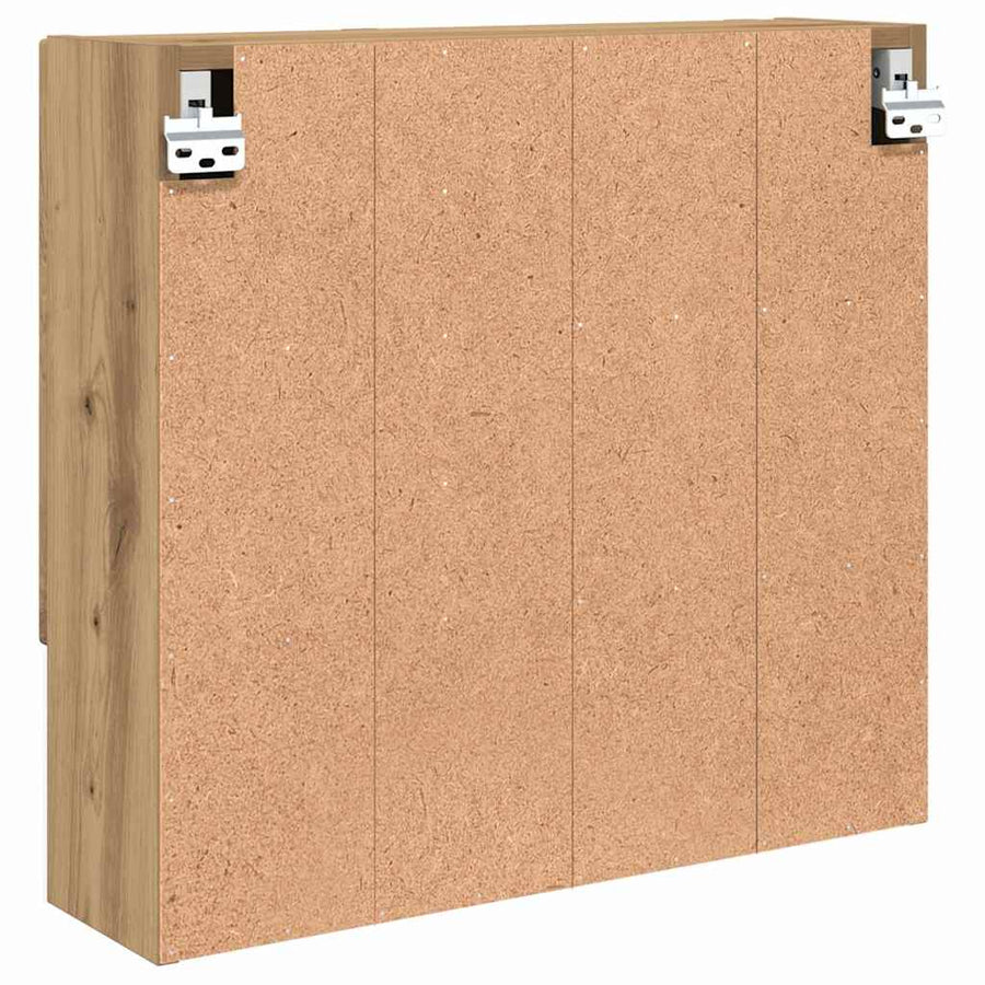 Spiegelkast Artisan Eiken 59 x 17 x 55 cm Bewerkt hout
