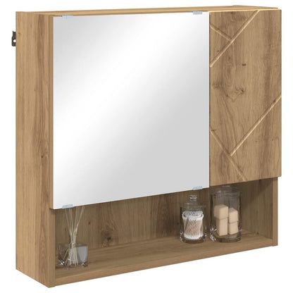 Spiegelkast Artisan Eiken 59 x 17 x 55 cm Bewerkt hout