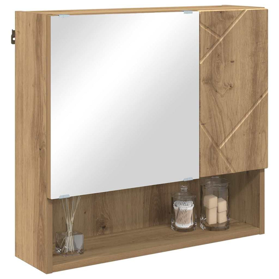 Spiegelkast Artisan Eiken 59 x 17 x 55 cm Bewerkt hout