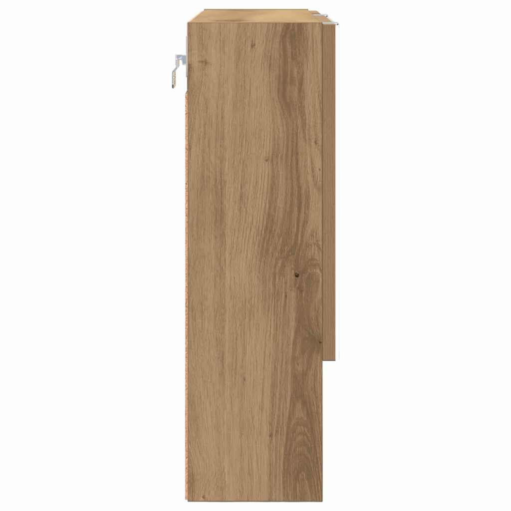 Spiegelkast Artisan Eiken 59 x 17 x 55 cm Bewerkt hout