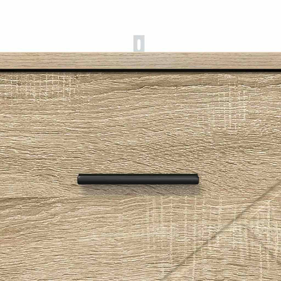 Nachtkastje met lade Sonoma eiken 38 x 38 x 66 cm Bewerkt hout