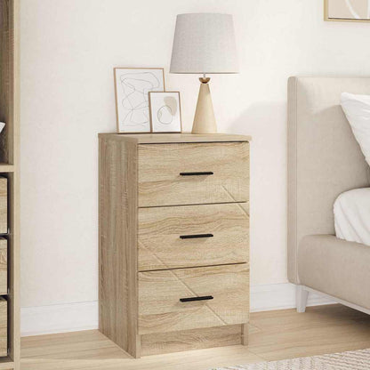 Nachtkastje met lade Sonoma eiken 38 x 38 x 66 cm Bewerkt hout