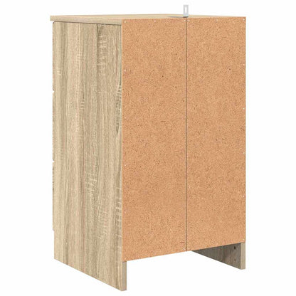 Nachtkastje met lade Sonoma eiken 38 x 38 x 66 cm Bewerkt hout