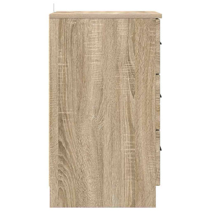 Nachtkastje met lade Sonoma eiken 38 x 38 x 66 cm Bewerkt hout