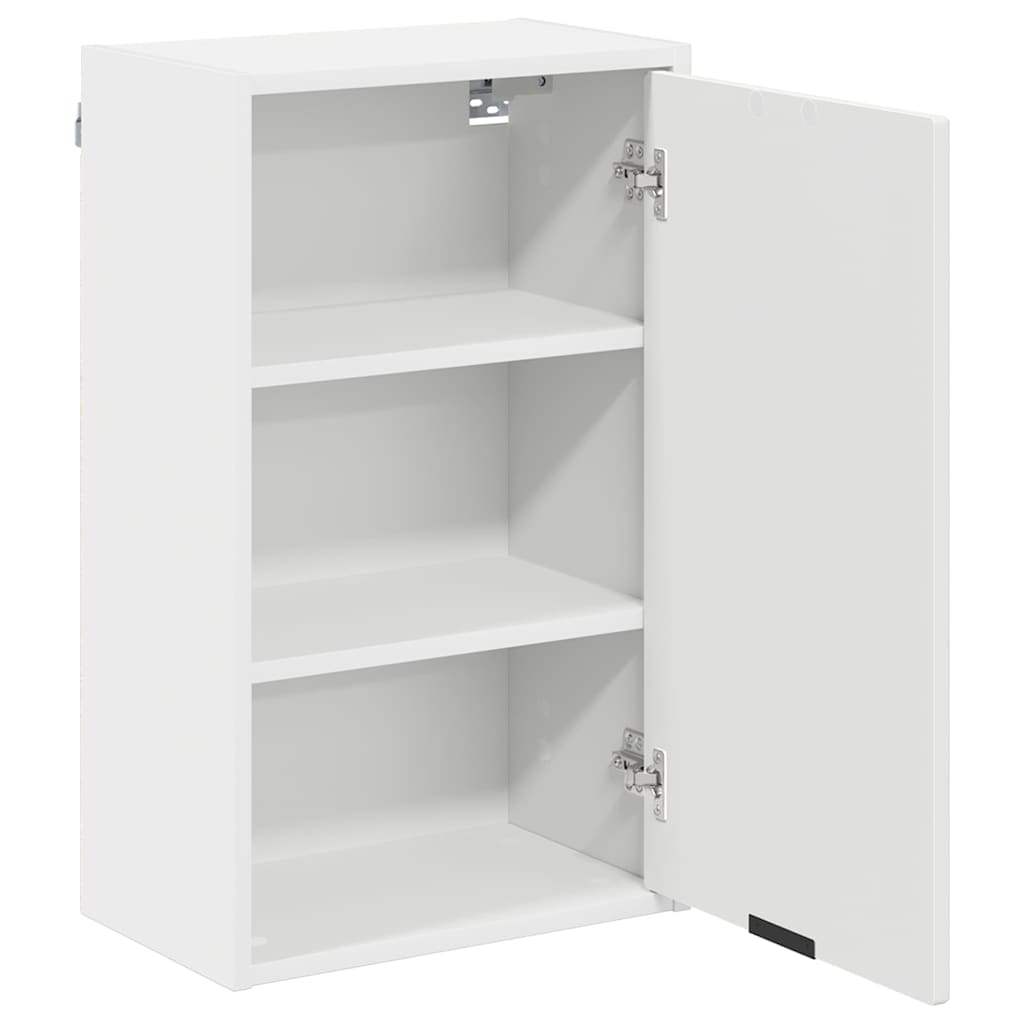 Badkamer Kast Wit 39 x 23,5 x 65 cm Bewerkt hout & Metaal