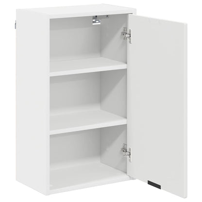 Badkamer Kast Wit 39 x 23,5 x 65 cm Bewerkt hout & Metaal