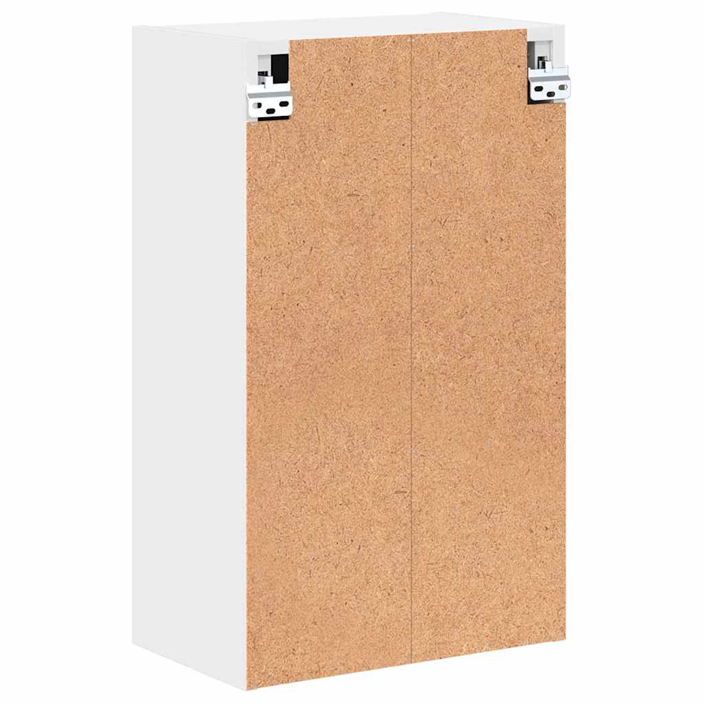 Badkamer Kast Wit 39 x 23,5 x 65 cm Bewerkt hout & Metaal