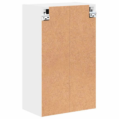 Badkamer Kast Wit 39 x 23,5 x 65 cm Bewerkt hout & Metaal