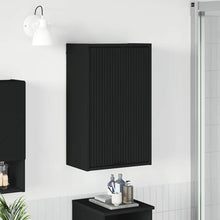Badkamer Kast Zwart 39 x 23,5 x 65 cm Bewerkt hout & Metaal