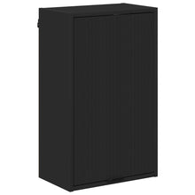 Badkamer Kast Zwart 39 x 23,5 x 65 cm Bewerkt hout & Metaal