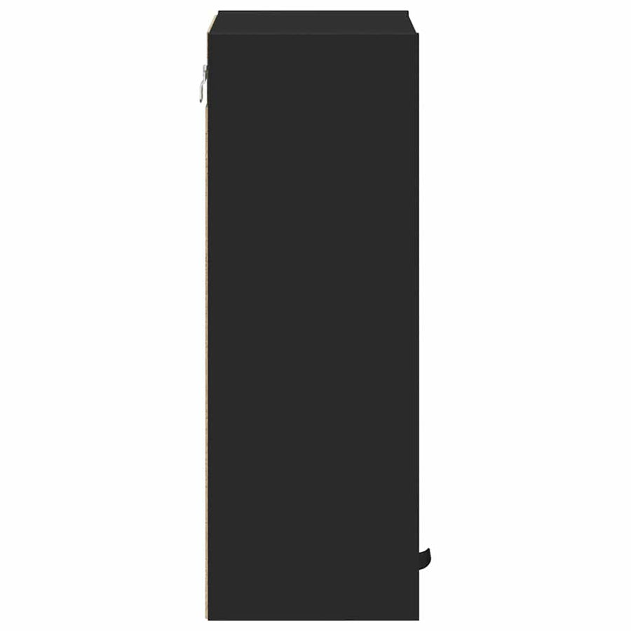 Badkamer Kast Zwart 39 x 23,5 x 65 cm Bewerkt hout & Metaal