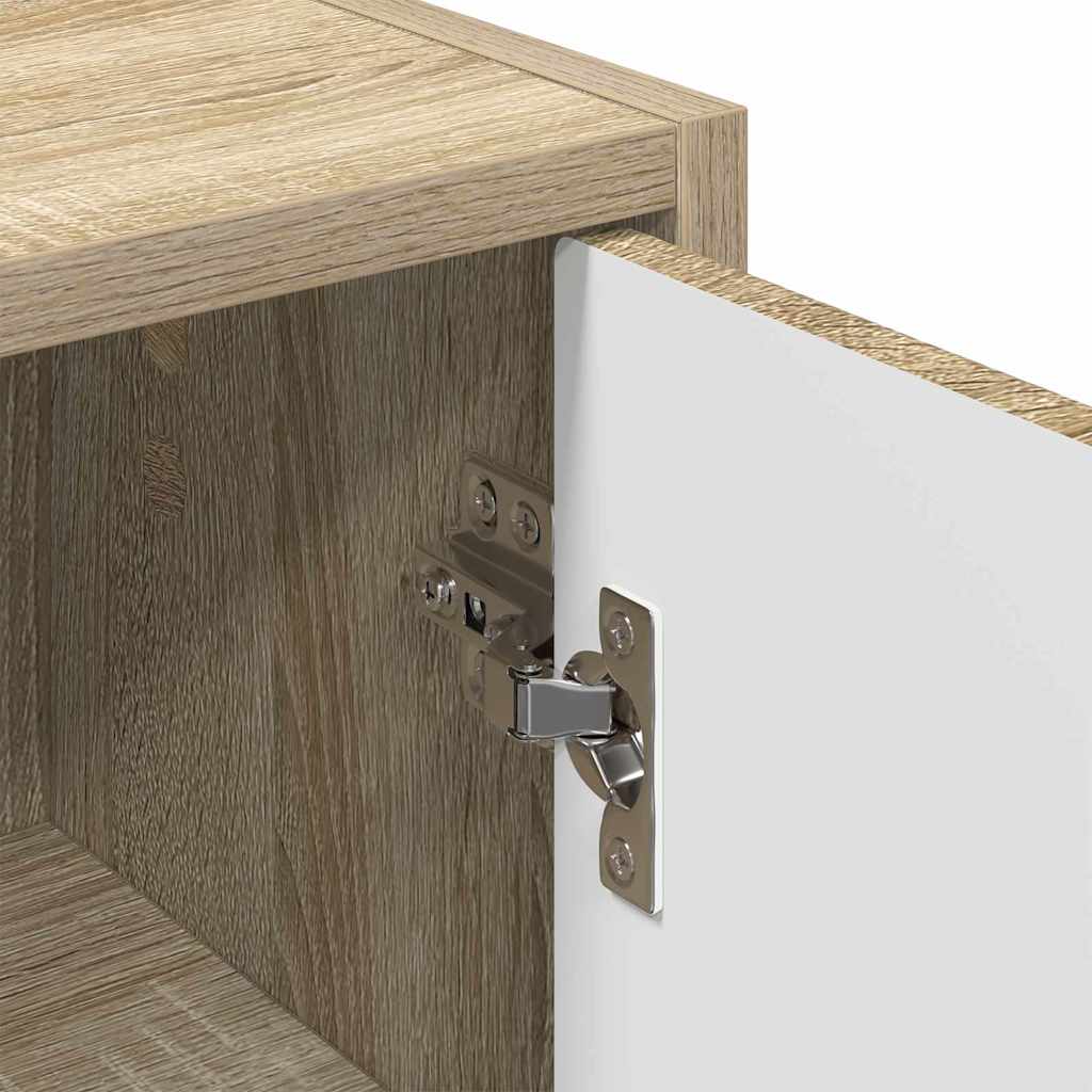 Badkamer Kast Wandgemonteerd Sonoma Eiken 39 x 23,5 x 65 cm