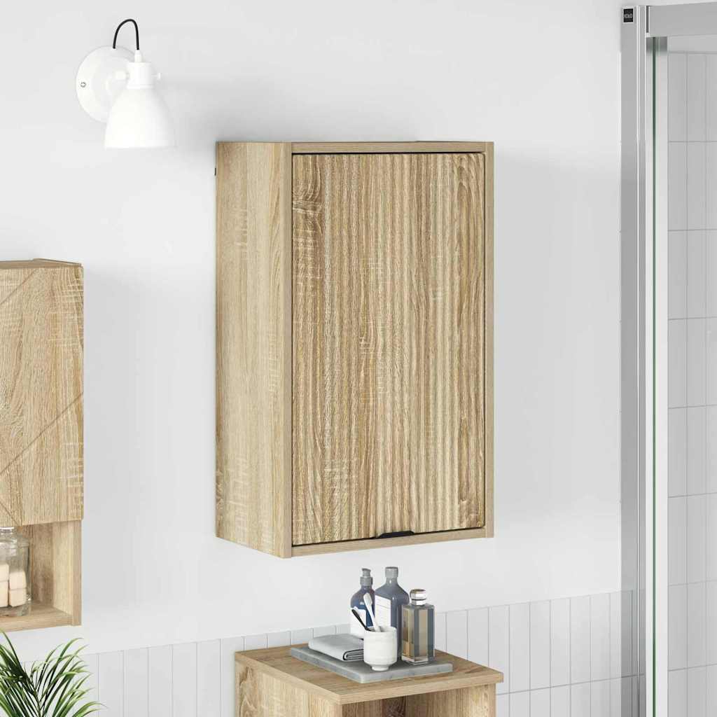Badkamer Kast Wandgemonteerd Sonoma Eiken 39 x 23,5 x 65 cm