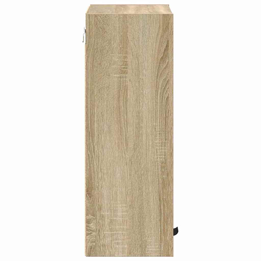 Badkamer Kast Wandgemonteerd Sonoma Eiken 39 x 23,5 x 65 cm