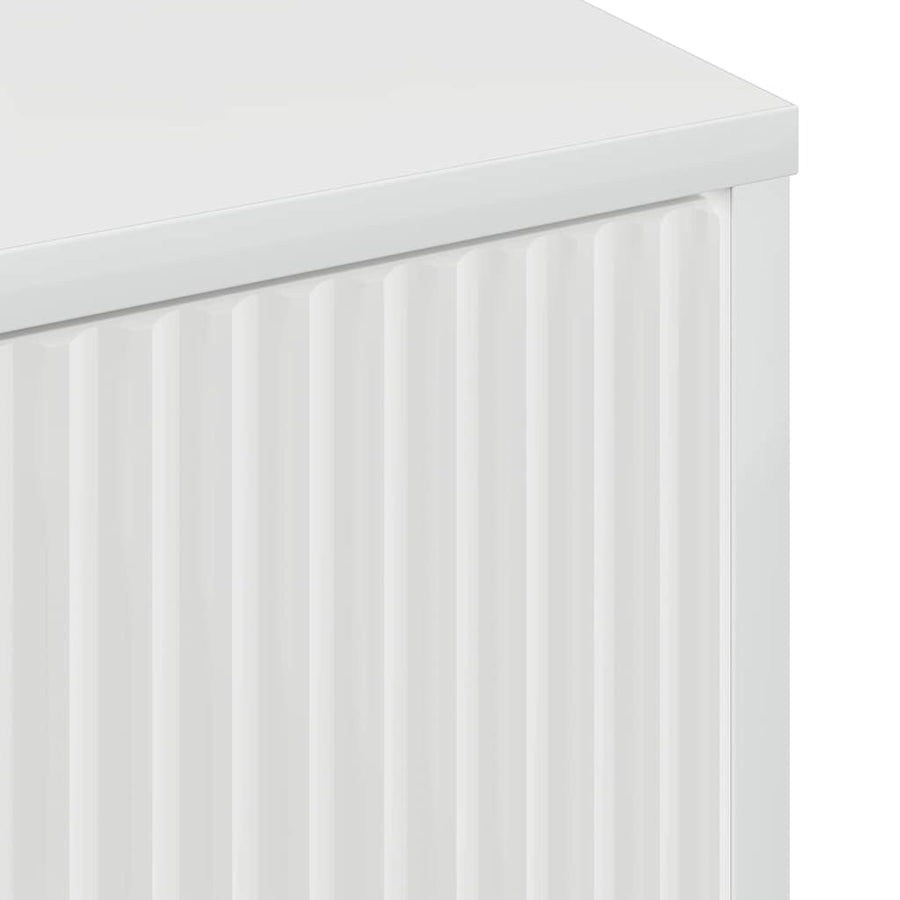 Badkamer Kast Wandgemonteerd Hoogglans wit 39 x 23,5 x 65 cm